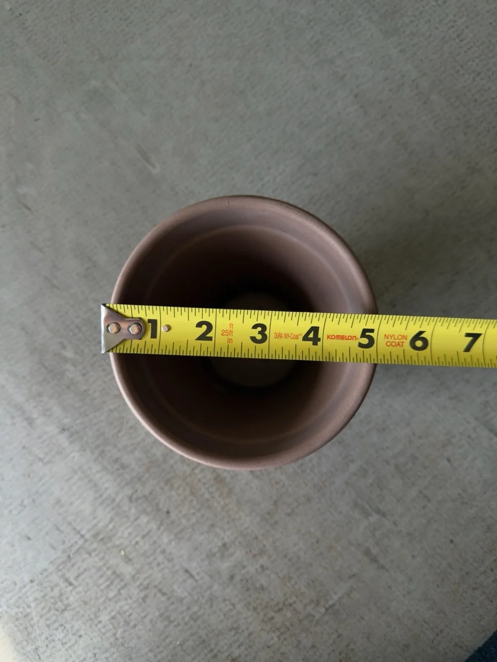 IKEA / Small Terracotta Planter / Taupe